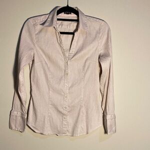 Striped Button-Up Shirt